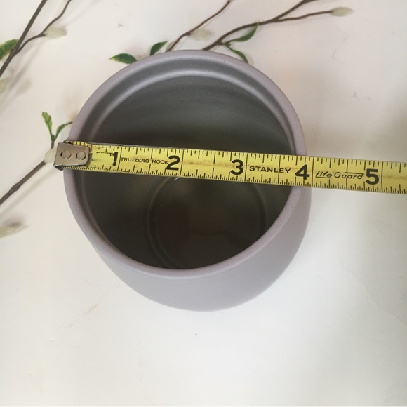 Made in Holland Lavender Purple Small Planter Pottery  5” - Picture 5 of 7